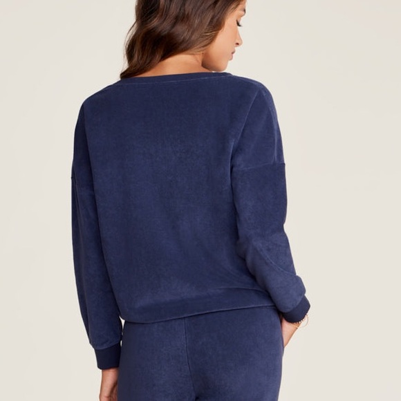 Barefoot Dreams Terry Pullover - PANTS ALSO FOR SALE - Picture 4 of 4